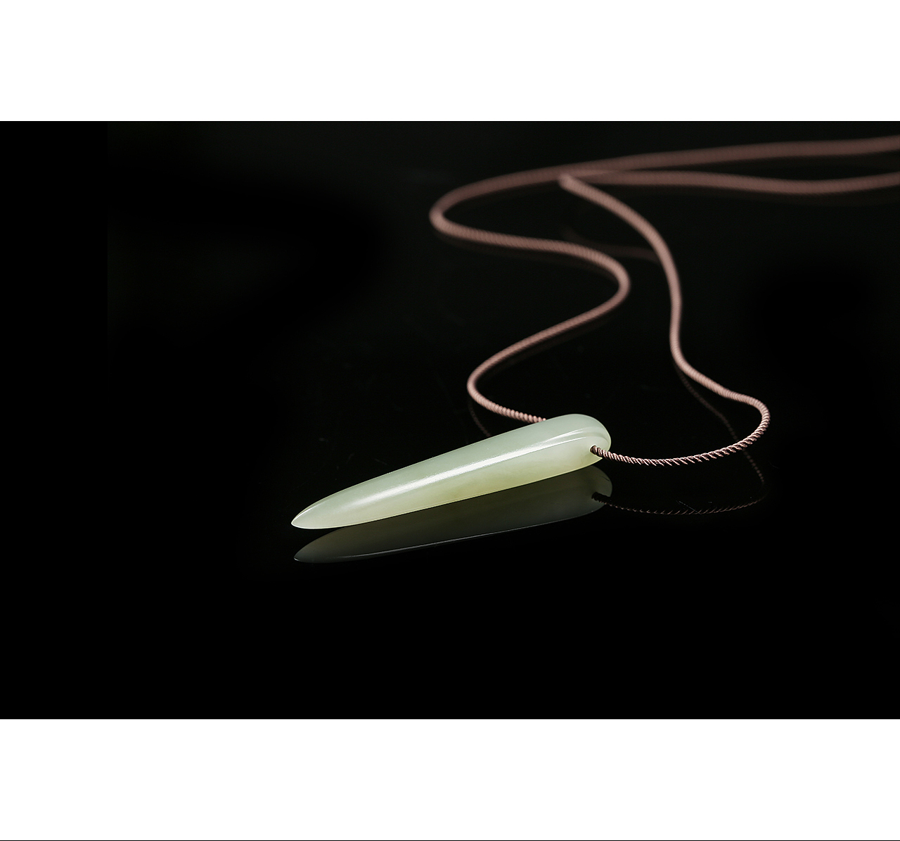 『直钩玉梳』/玉器摄影