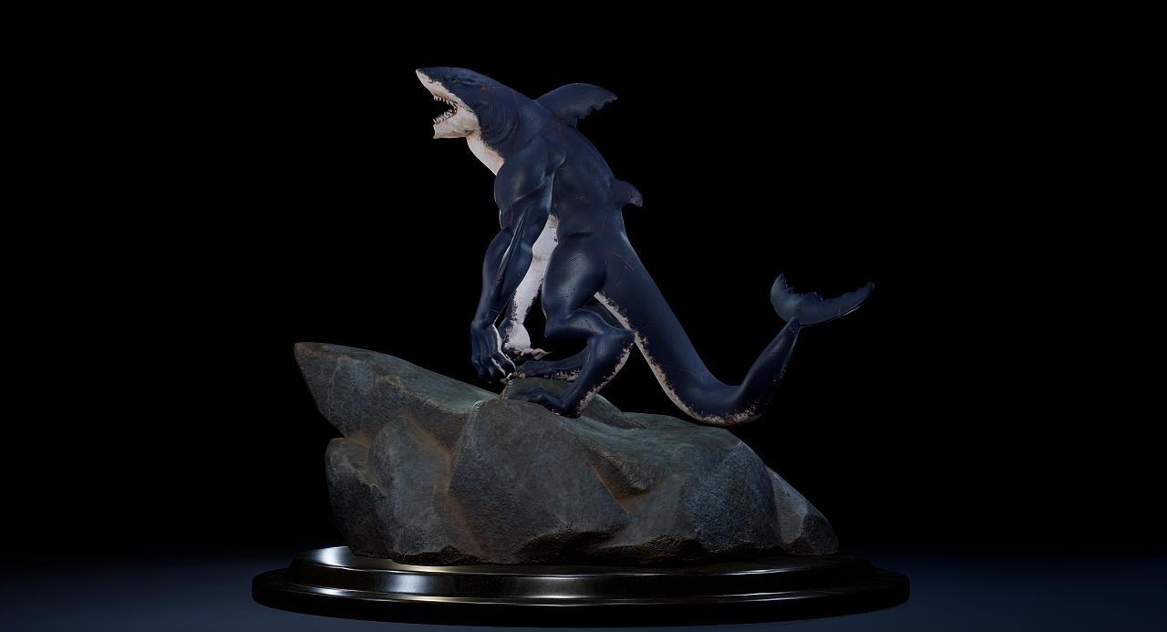 Shark 鲨鱼（图ZMjg4MDIxNDEy） - 人物/生物 - 站酷设计师The南瓜原创素材 - 站酷ZCOOL