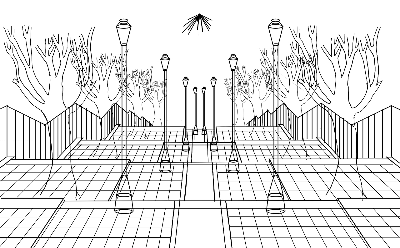 透视练习（图ZMjU4ODc4NDUy） - 创作习作 - 站酷设计师张子午插画原创素材 - 站酷ZCOOL