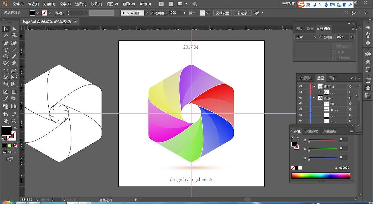 四月设计第九弹 AI混合标志google浏览器图标logo（图ZNzYyNjQ4NTY=） - Logo - 站酷设计师LynnChou原创素材 - 站酷ZCOOL