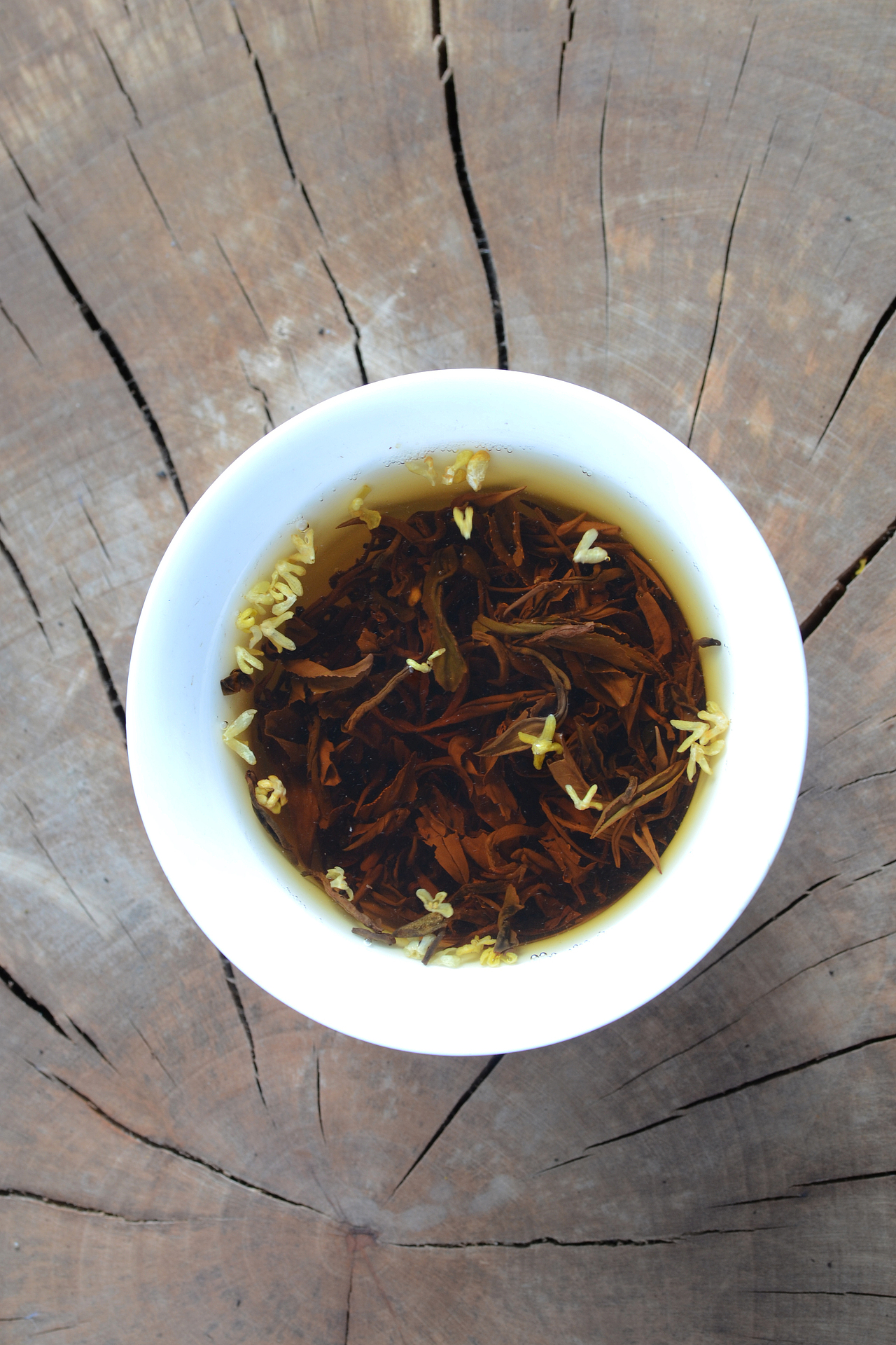 2018年桂花红茶窨制中