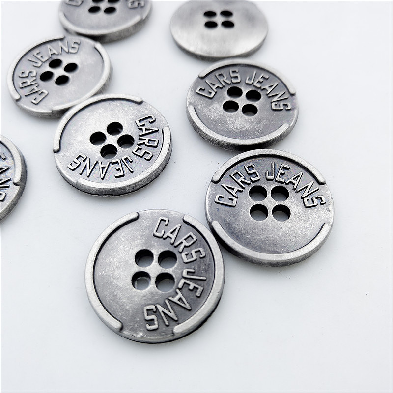 可定制四眼扣衬衫布偶扣子合金玩偶纽扣纽扣厂家服饰扣