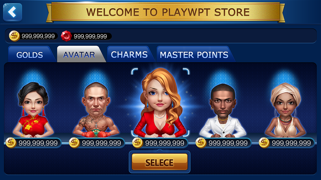 棋牌UI-德州扑克-PlayWPT移动端（图ZNjI3MzA0ODA=） - 游戏UI - 站酷设计师狂暴的圈圈原创素材 - 站酷ZCOOL