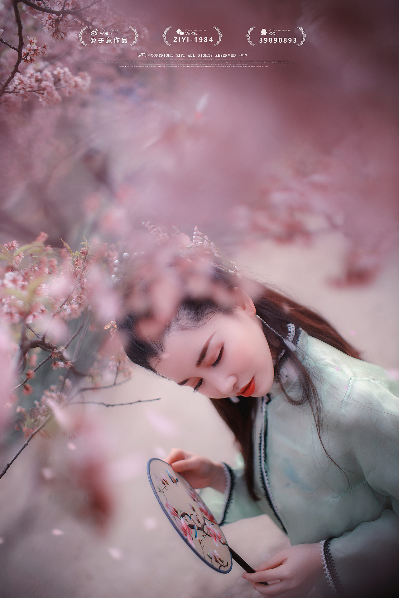 《樱花落，纷如雪》（图ZMTUyMzcyOTYw） - 人像摄影 - 站酷设计师摄影师子意原创素材 - 站酷ZCOOL