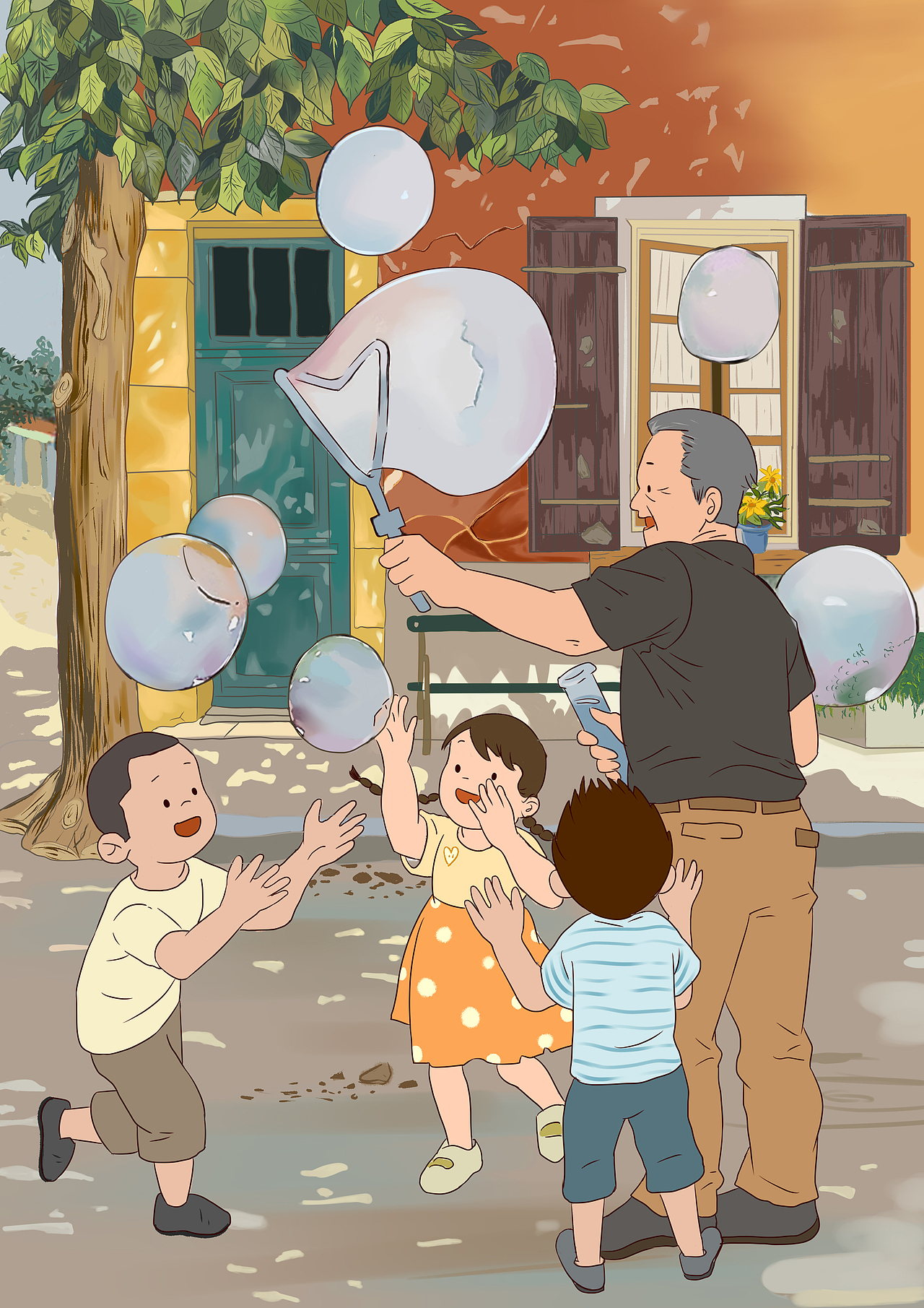 《你我他》成人绘本|插画|绘本|奶糖爱吃羊肉串_原创作品-站酷zcool