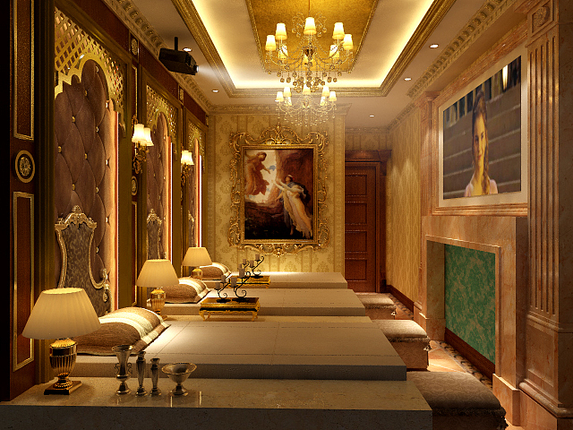 御指仙境足浴会所贵阳足浴会所设计筑格装饰