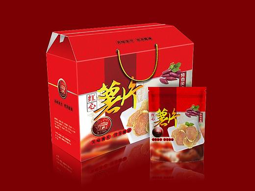 美食包装作品