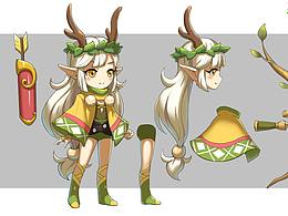 日系游戏角色设计5张