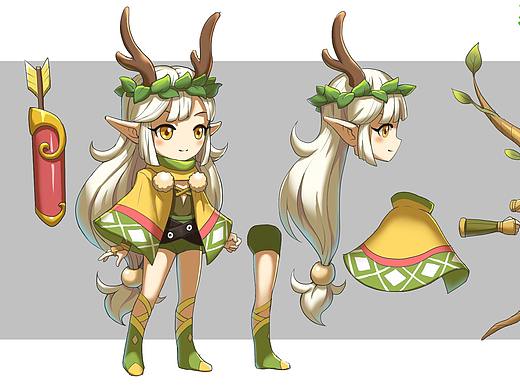 日系游戏角色设计5张