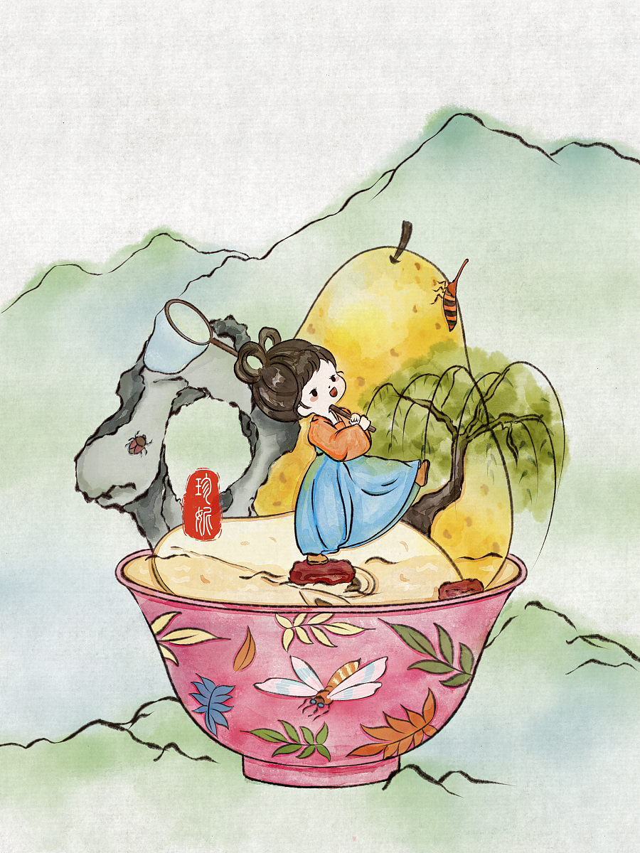 惊蛰吃梨|害虫分离百病远离