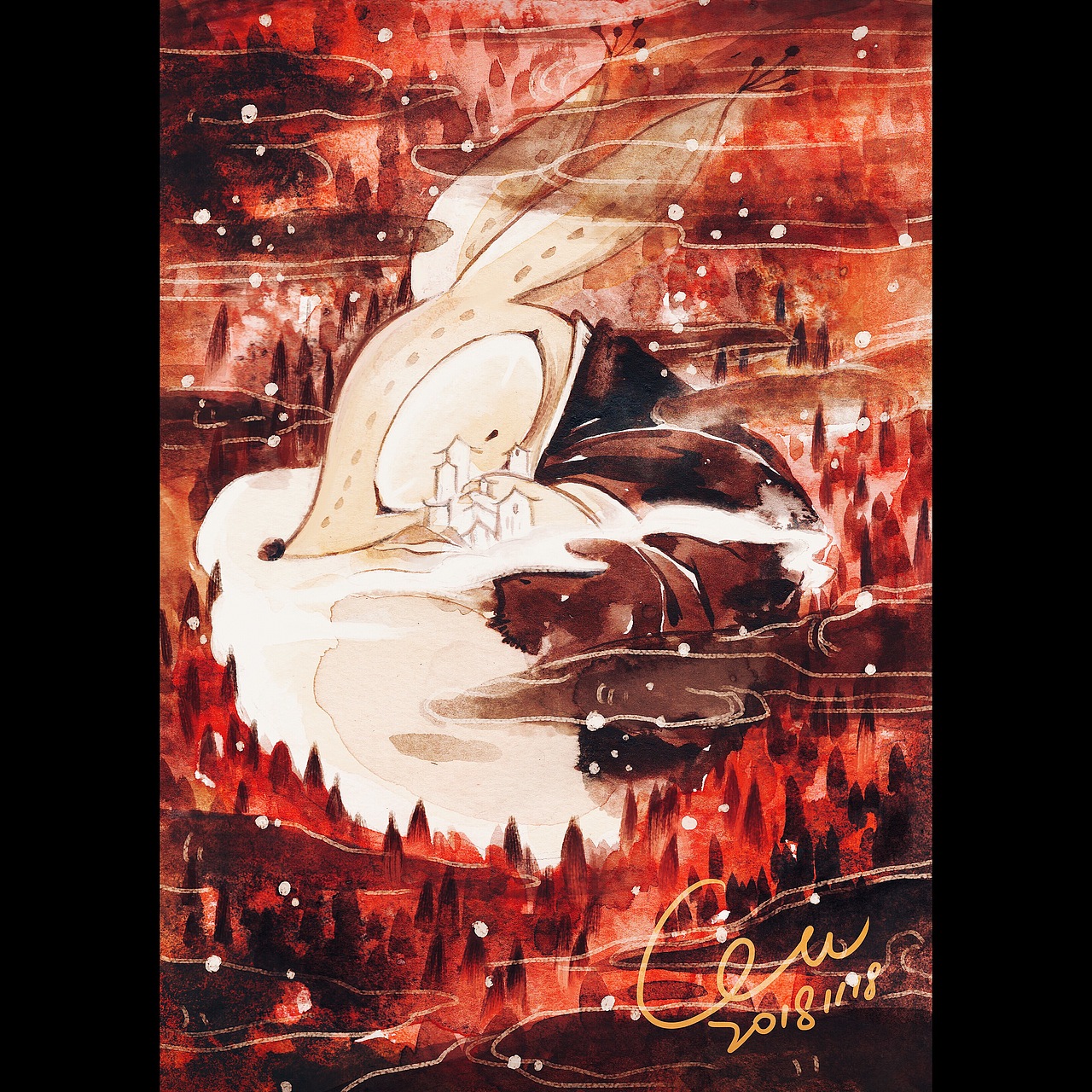 开始（图ZMTM4MzMyNjIw） - 绘本 - 站酷设计师秦垂垂原创素材 - 站酷ZCOOL