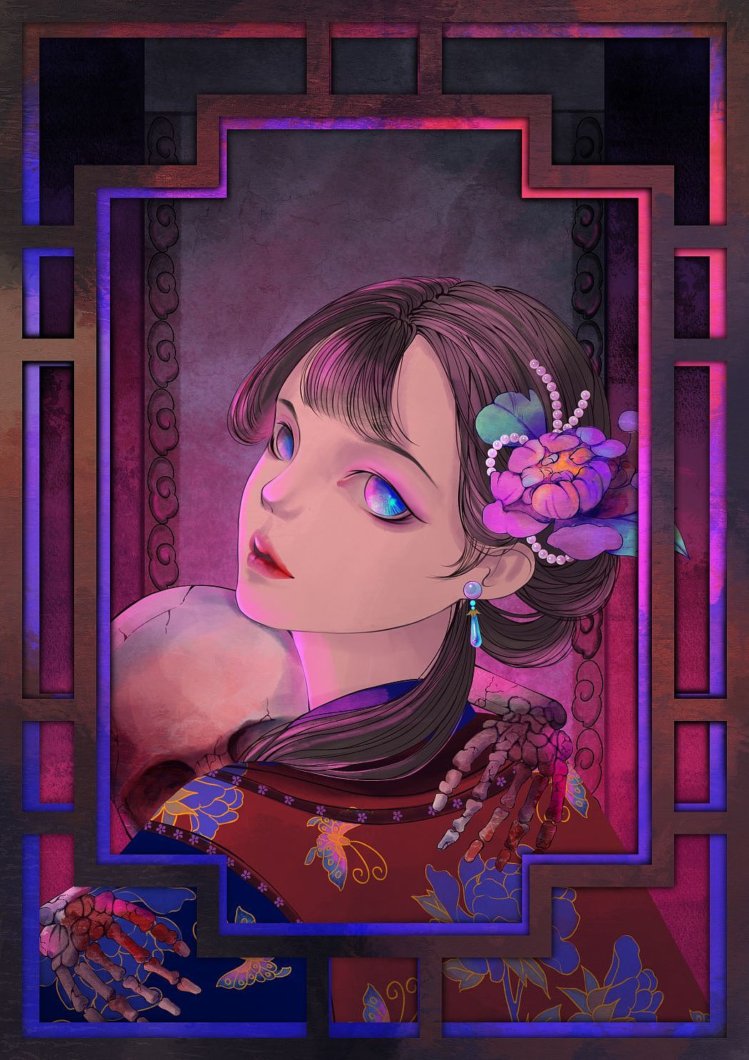 《冥》（图ZMzY4NjIxMjEy） - 创作习作 - 站酷设计师泽懿一原创素材 - 站酷ZCOOL