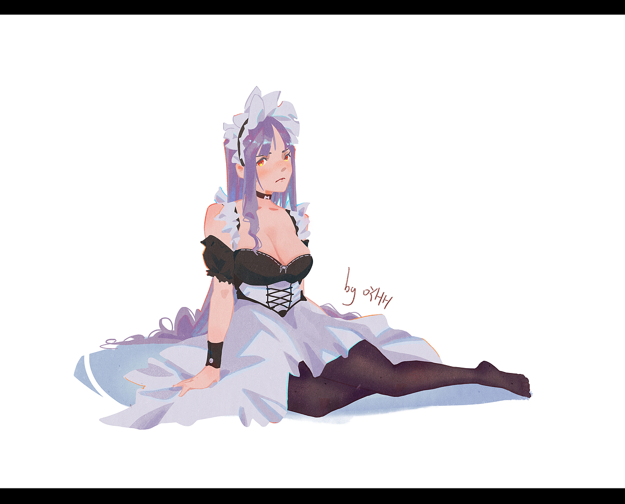 女仆2（图ZMjI3OTc2NDY4） - 创作习作 - 站酷设计师欧阳胡胡原创素材 - 站酷ZCOOL