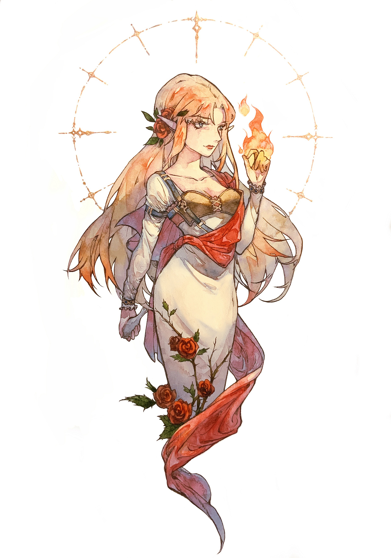 龙与地下城世界观人物插画|插画|游戏原画|sildr - 原创作品 - 站酷