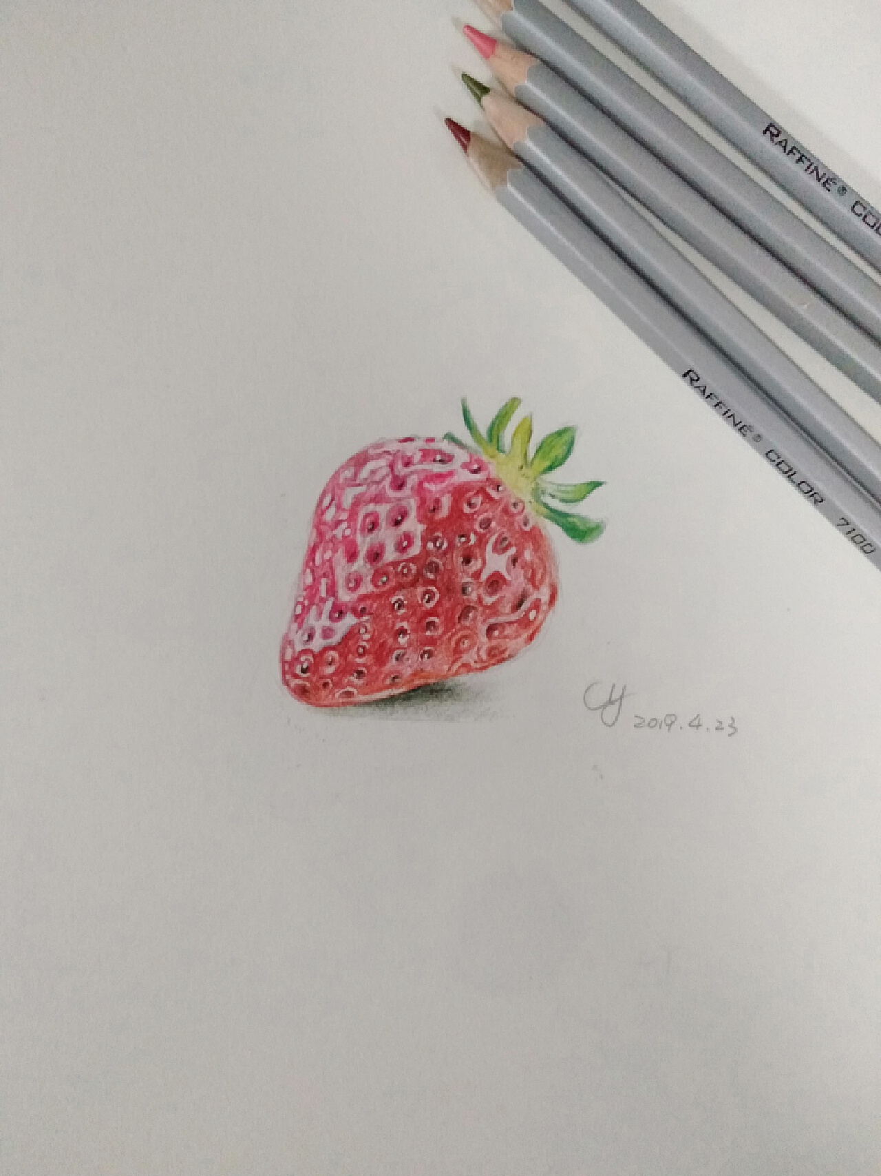 草莓|纯艺术|绘画|小hua小 - 原创作品 - 站酷 (ZCOOL)