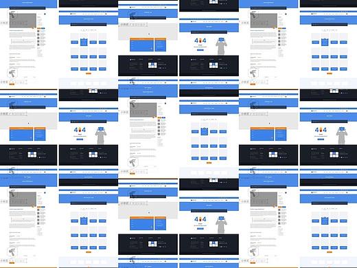 完整互联网在线医疗医院医生健康网页UI界面网站设计
