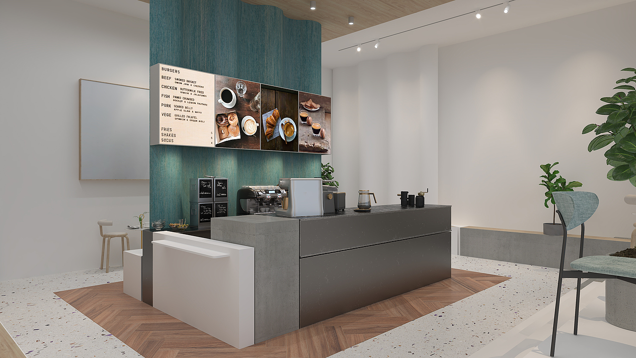 孤岛  咖啡 终端形象原创设计方案