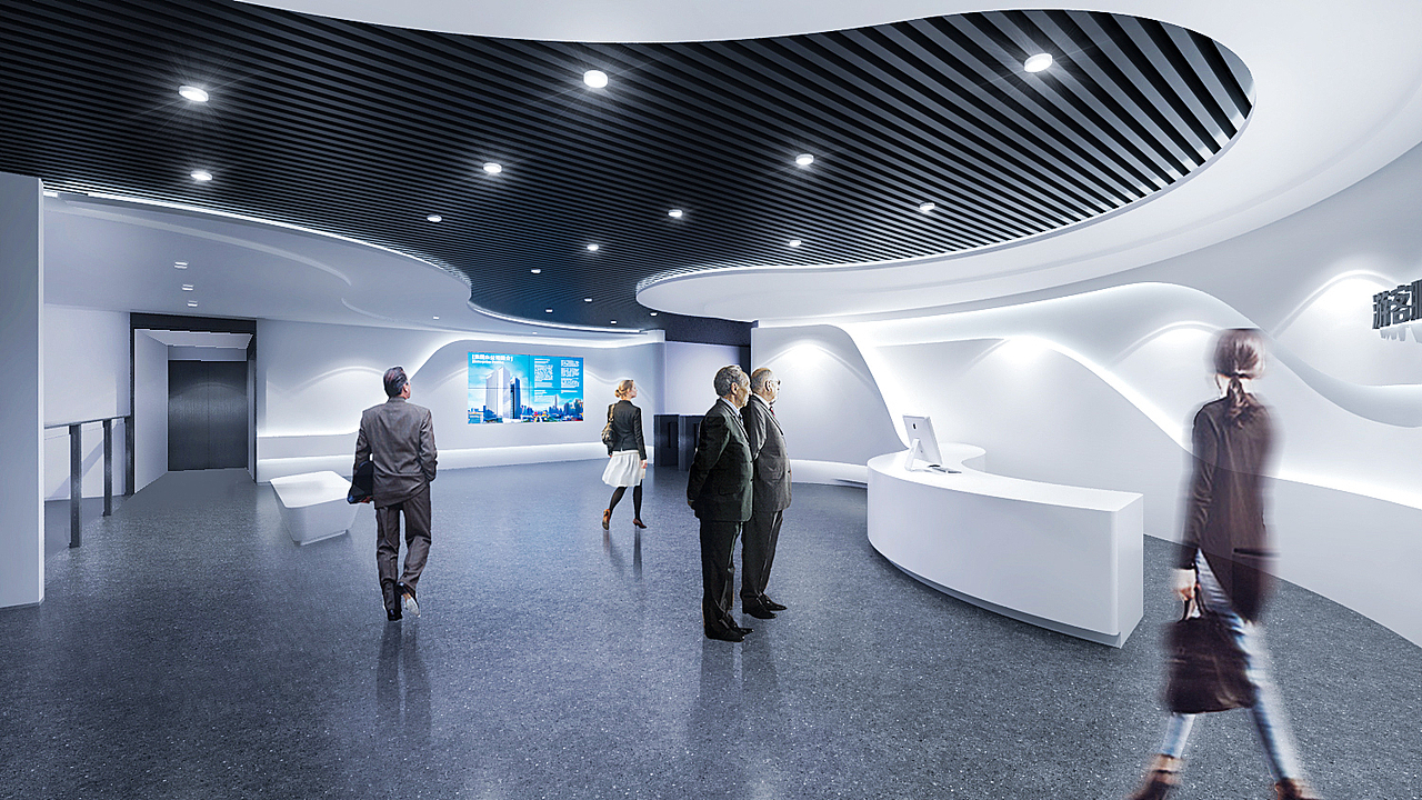 企业展厅（图ZMjYxNTE0OTc2） - 展陈设计 - 站酷设计师胡月月设计原创素材 - 站酷ZCOOL
