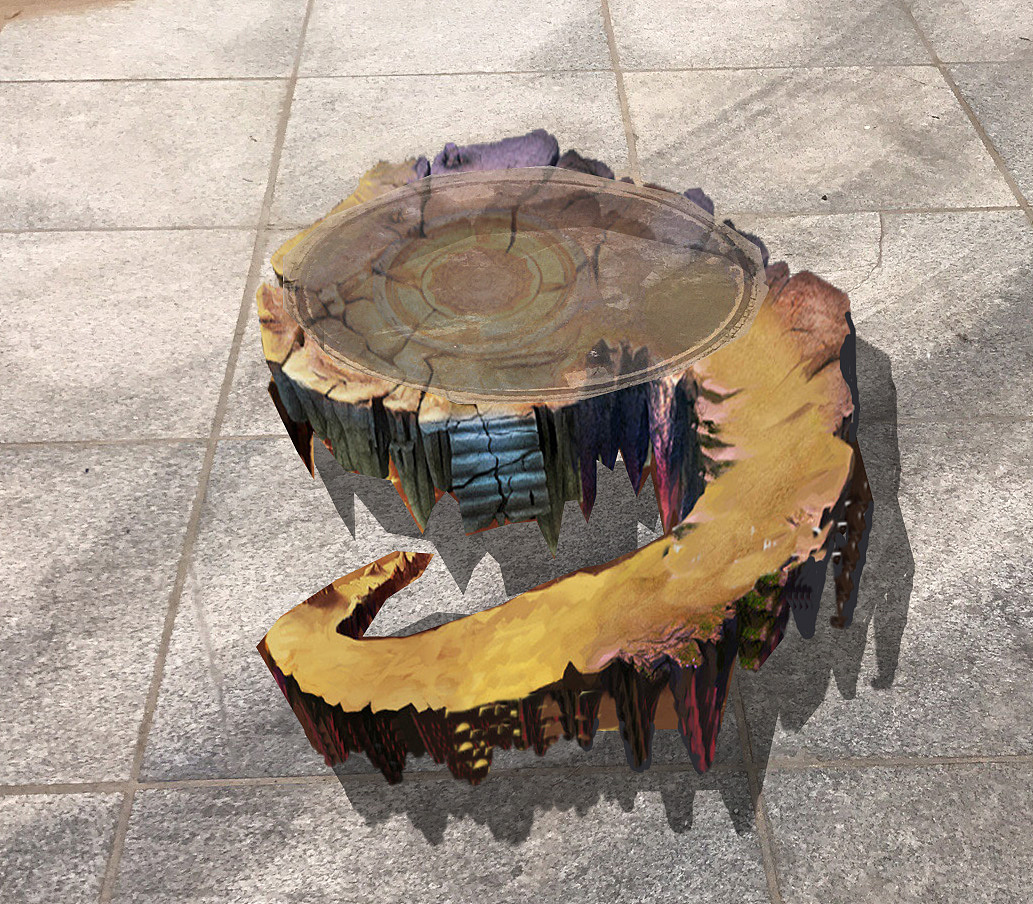 脚下的井盖变了样，它是你可以想象到的任何3D艺术美化（图ZOTYxNDE3MjQ=） - 景观设计 - 站酷设计师北京金盛博创3D画原创素材 - 站酷ZCOOL