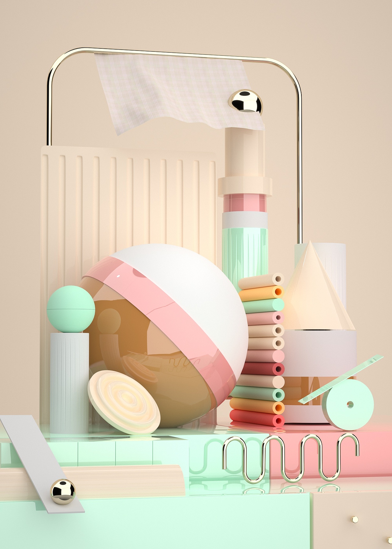 近期C4D作品合集