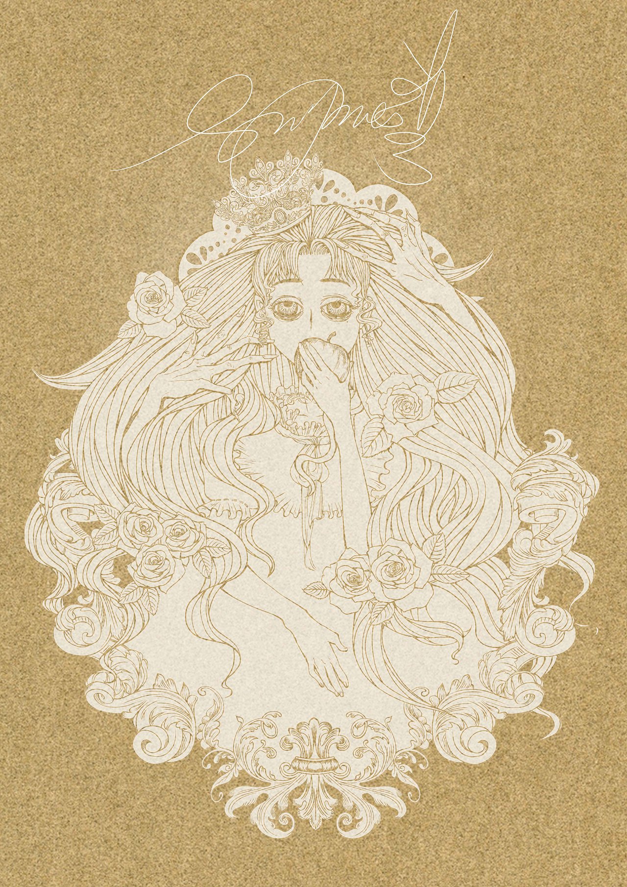 【白雪】暗黑童话——序章 (步骤)