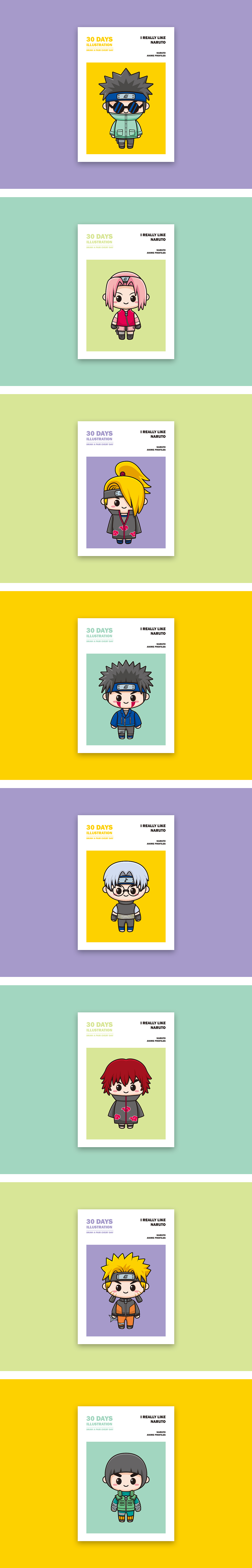 30 days illustration（图ZMTQ1ODE0NDUy） - 商业插画 - 站酷设计师吴索菋原创素材 - 站酷ZCOOL