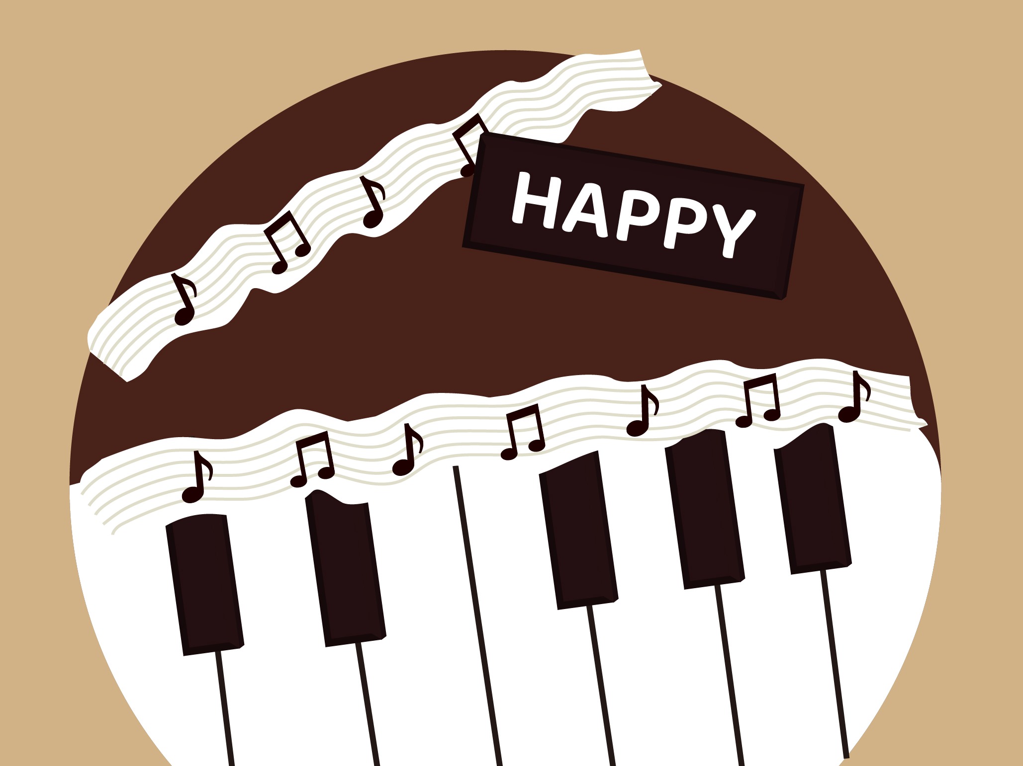 钢琴生日蛋糕 库存照片. 图片 包括有 装饰, 巧克力, 欢乐, 奶油, 生日, 关键字, 创造性, 背包 - 112333062