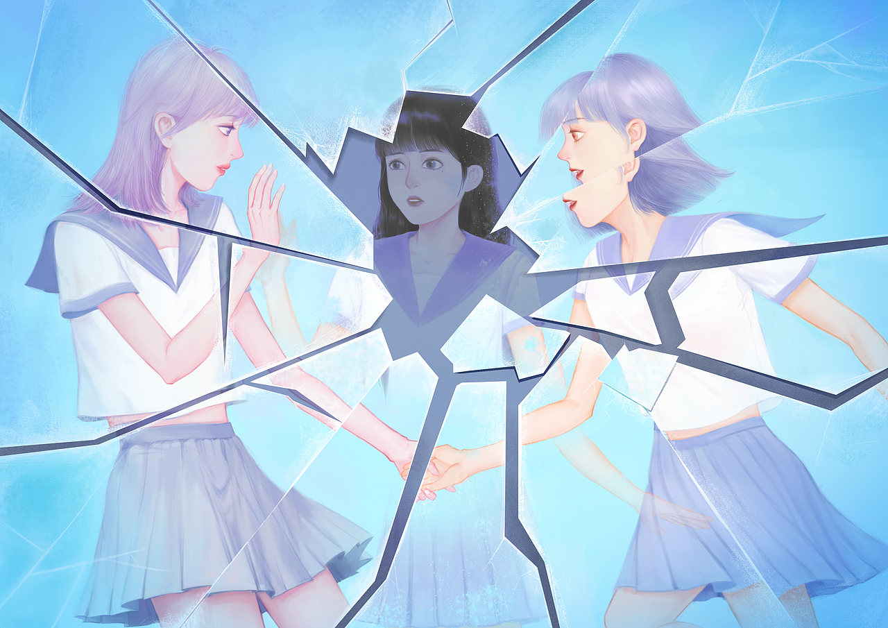 亲密关系（图ZMTk0MjQwOTc2） - 商业插画 - 站酷设计师WillieWwwonka原创素材 - 站酷ZCOOL