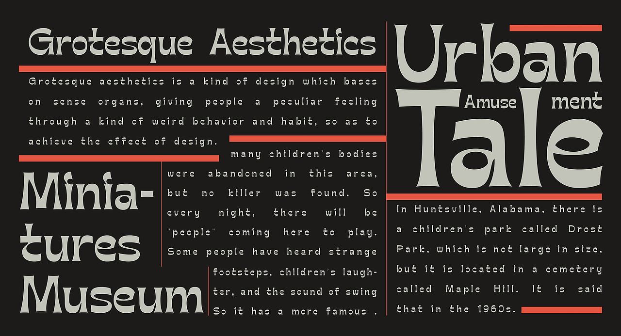 怪奇-Gazii|双语字体设计