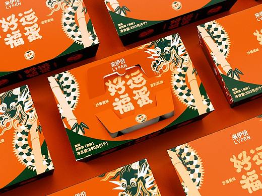 来伊份高粽|粽子包装设计|若非设计 