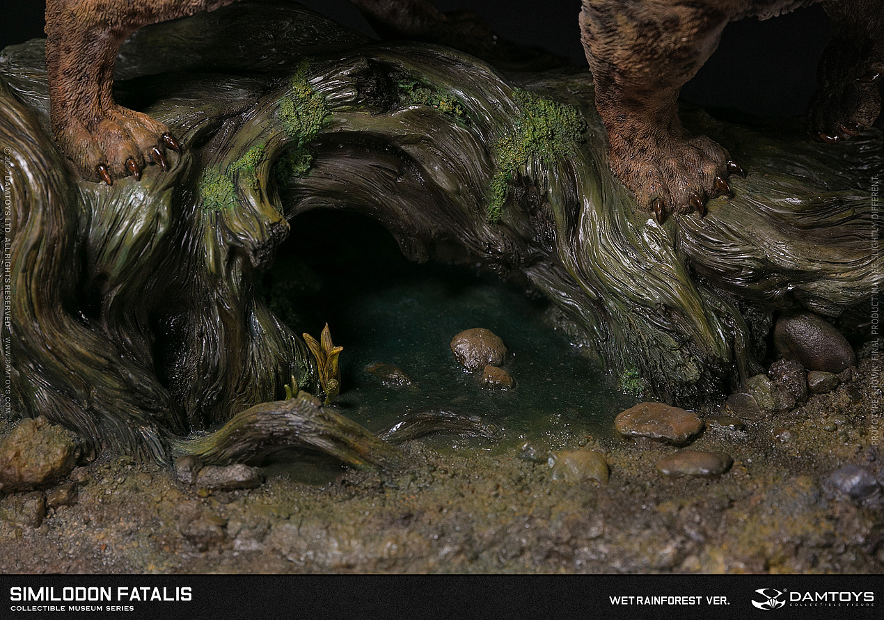 刃齿虎(剑齿虎) 收藏级雕像（图ZOTY5MDMyNDQ=） - 生活用品 - 站酷设计师DAMTOYS原创素材 - 站酷ZCOOL