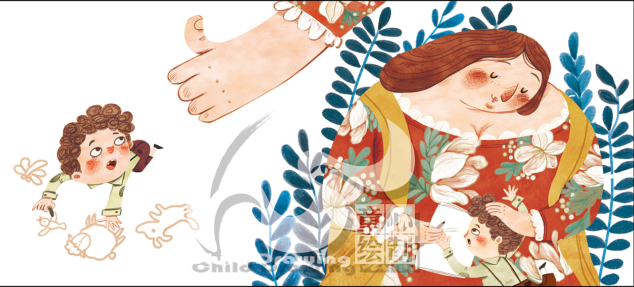 儿童绘本～绘本，插画（图ZMzM2MDAwOTg0） - 绘本 - 站酷设计师童心绘制娜姐原创素材 - 站酷ZCOOL