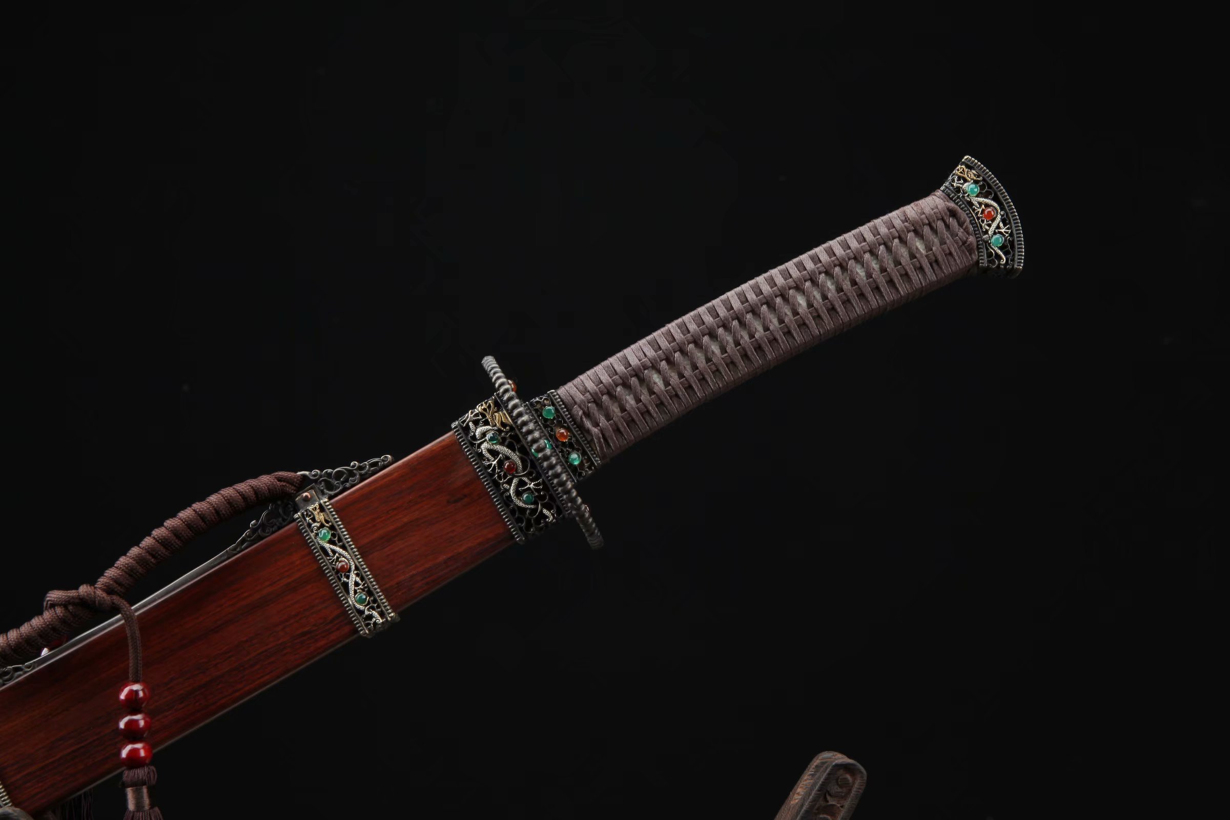 两款清贝勒腰刀 和风堂美术刀剑