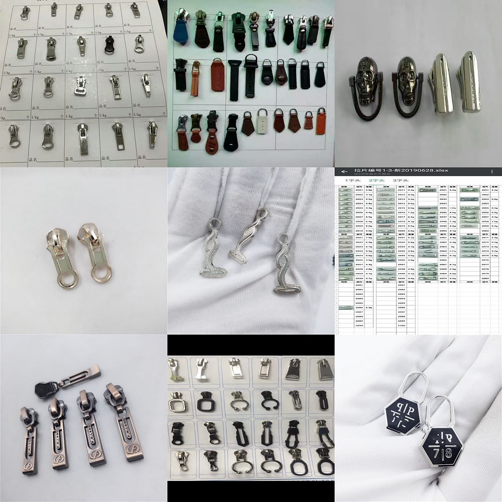 压铸拉头logo皮革拉片订做商标拉攀厂家订制创意拉链头