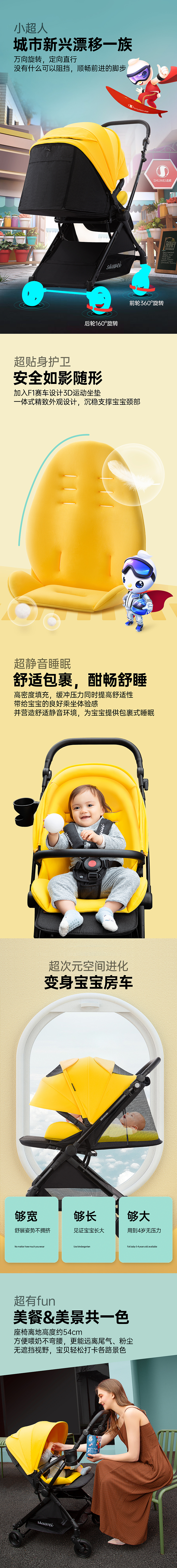 两款婴儿推车详情页（图ZMjE4NTgwNTU2） - 电商 - 站酷设计师北北art原创素材 - 站酷ZCOOL