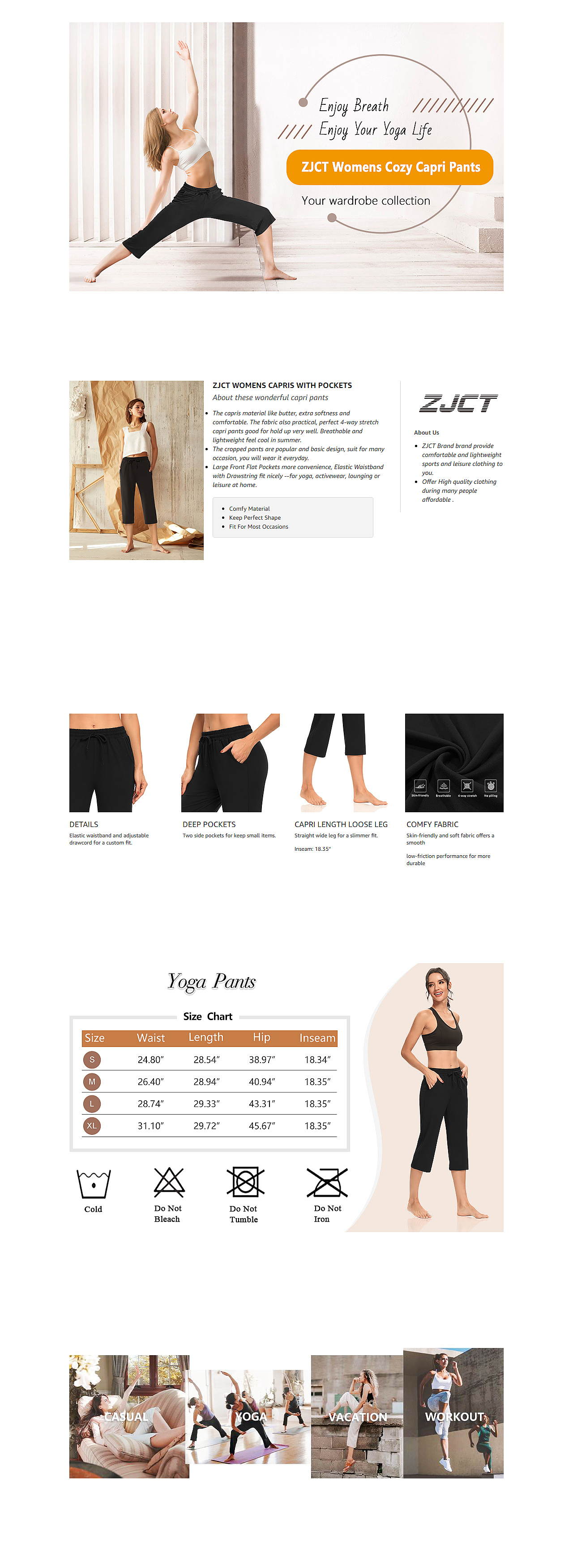 亚马逊A+（图ZMjc0MzAyNzI4） - 休闲/流行服饰 - 站酷设计师川林_Jason原创素材 - 站酷ZCOOL