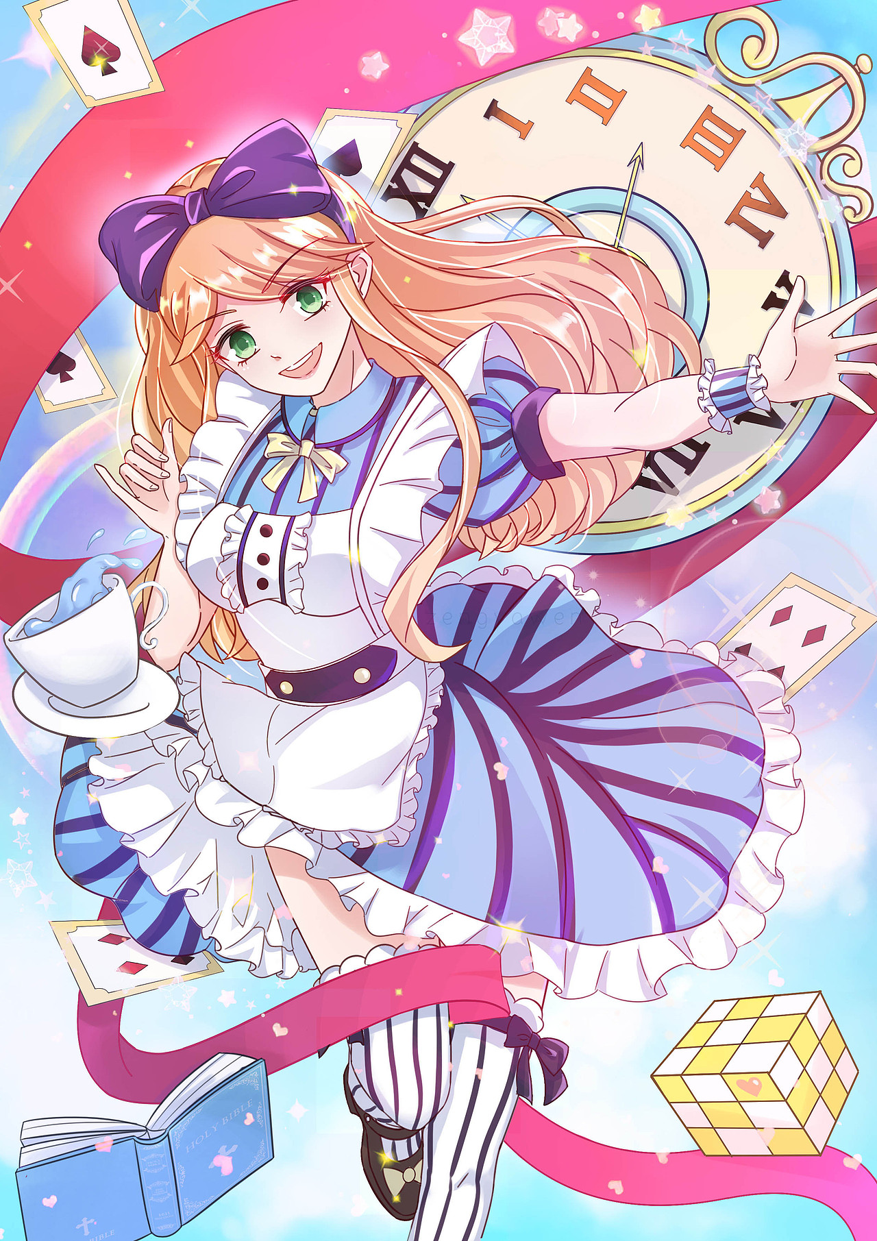 一些少女漫扉页