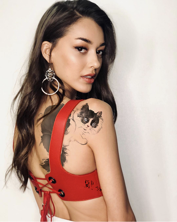 李纹肆纹身设计图