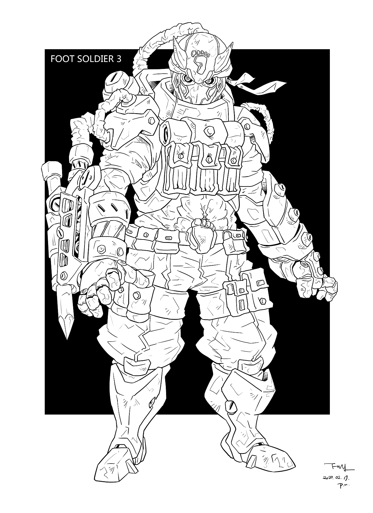 忍者神龟 大脚帮 — foot clan