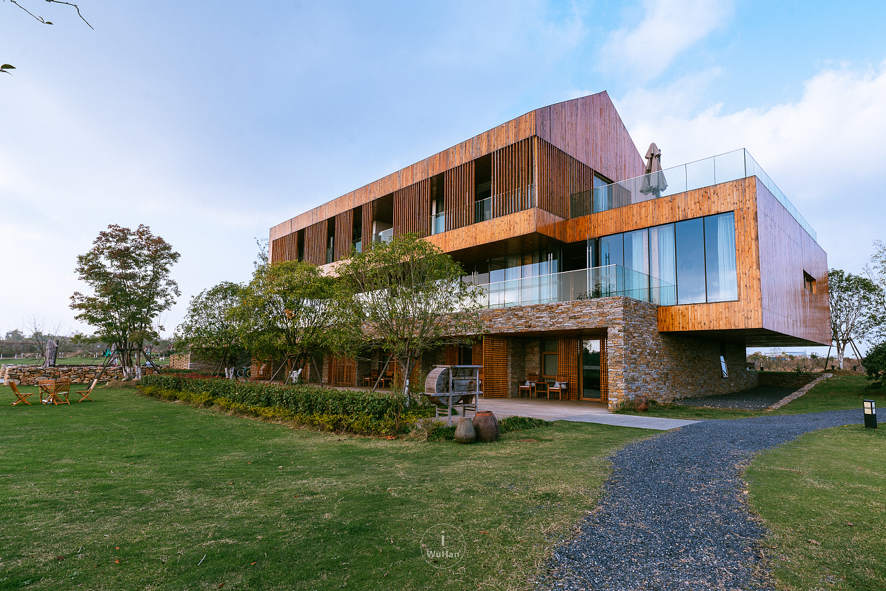 环境建筑摄影湖北卓尔小镇桃花驿