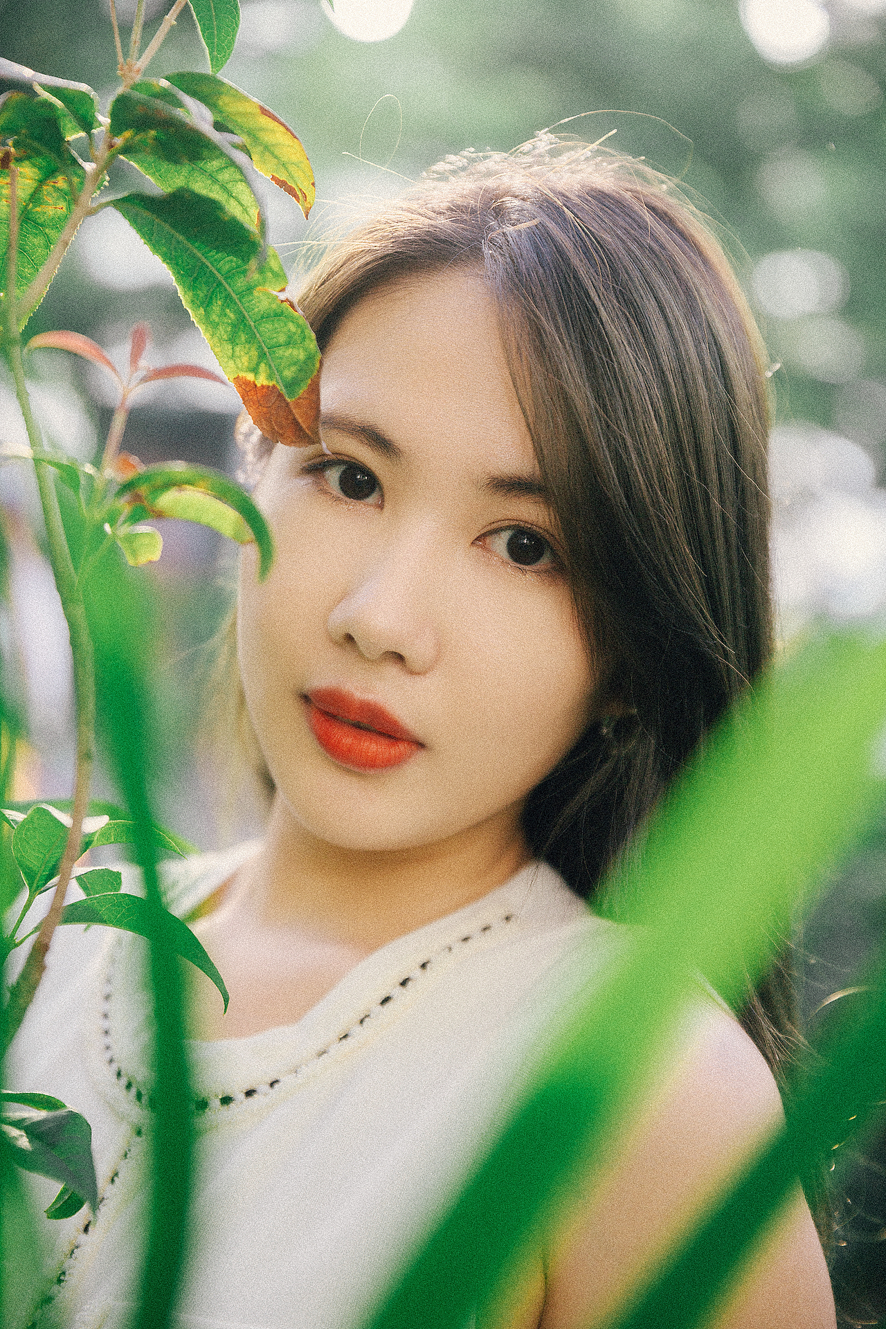 街拍美女 富士胶片模拟