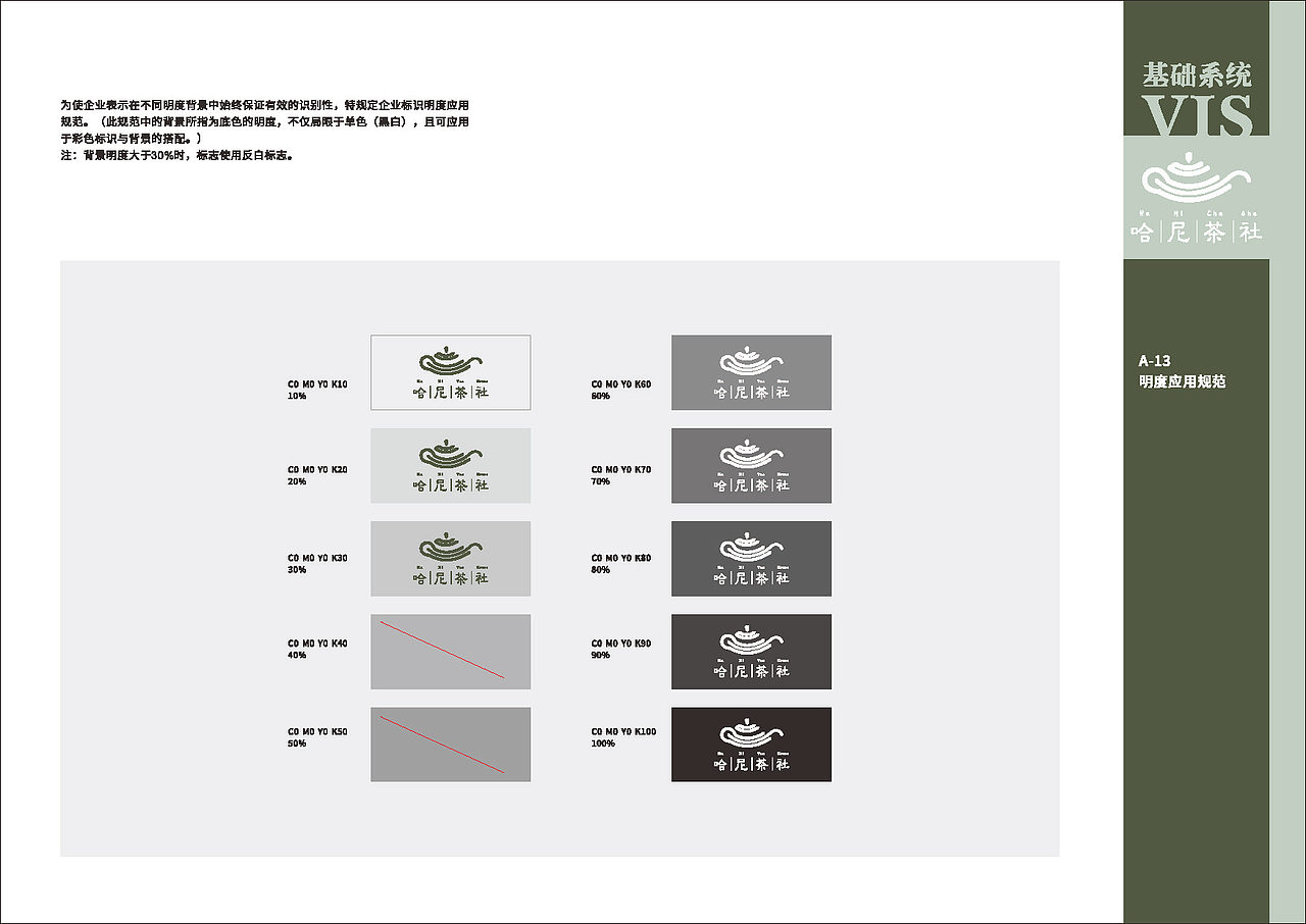 哈尼茶社VI手册（图ZMjMyNzYwNTAw） - 品牌 - 站酷设计师小公主苏菲亚1原创素材 - 站酷ZCOOL