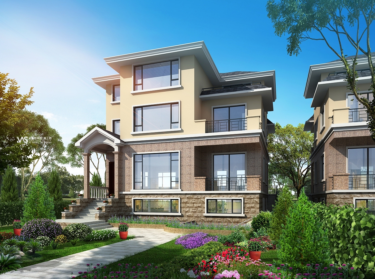 室外别墅（图ZMjAzODA3MDky） - 建筑设计 - 站酷设计师顾二狗原创素材 - 站酷ZCOOL