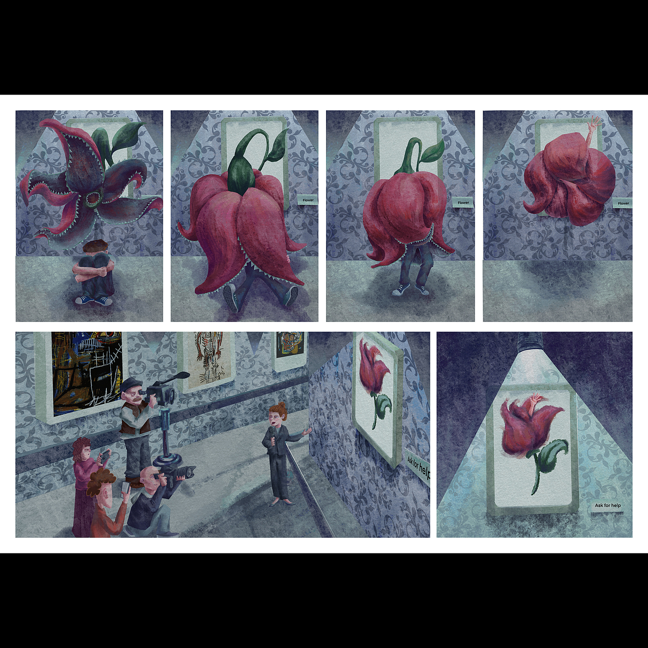 绘本漫画《Artist》（图ZMzUzOTgzNTY0） - 绘本 - 站酷设计师何雨瞳Leo原创素材 - 站酷ZCOOL