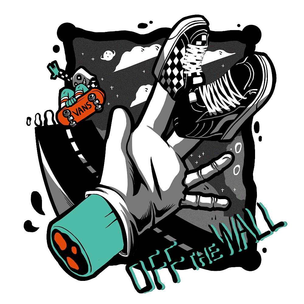 VANS#尋找藝術(shù)家 X KAGE（圖ZMjExMzk2Mzky） - 商業(yè)插畫 - 站酷設(shè)計(jì)師一KAGE一原創(chuàng)素材 - 站酷ZCOOL