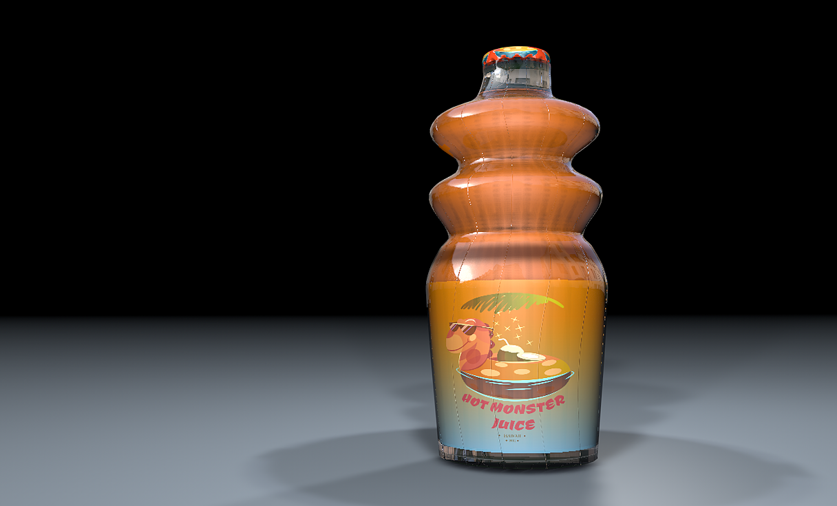 热带怪物·夏威夷果汁 - Cinema 4D（图ZMTgwMzk3MDg0） - 产品 - 站酷设计师RockyGuo原创素材 - 站酷ZCOOL