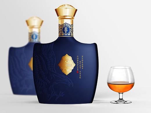 酒瓶设计， 养生酒设计，酒包装设计，白酒包装设计，