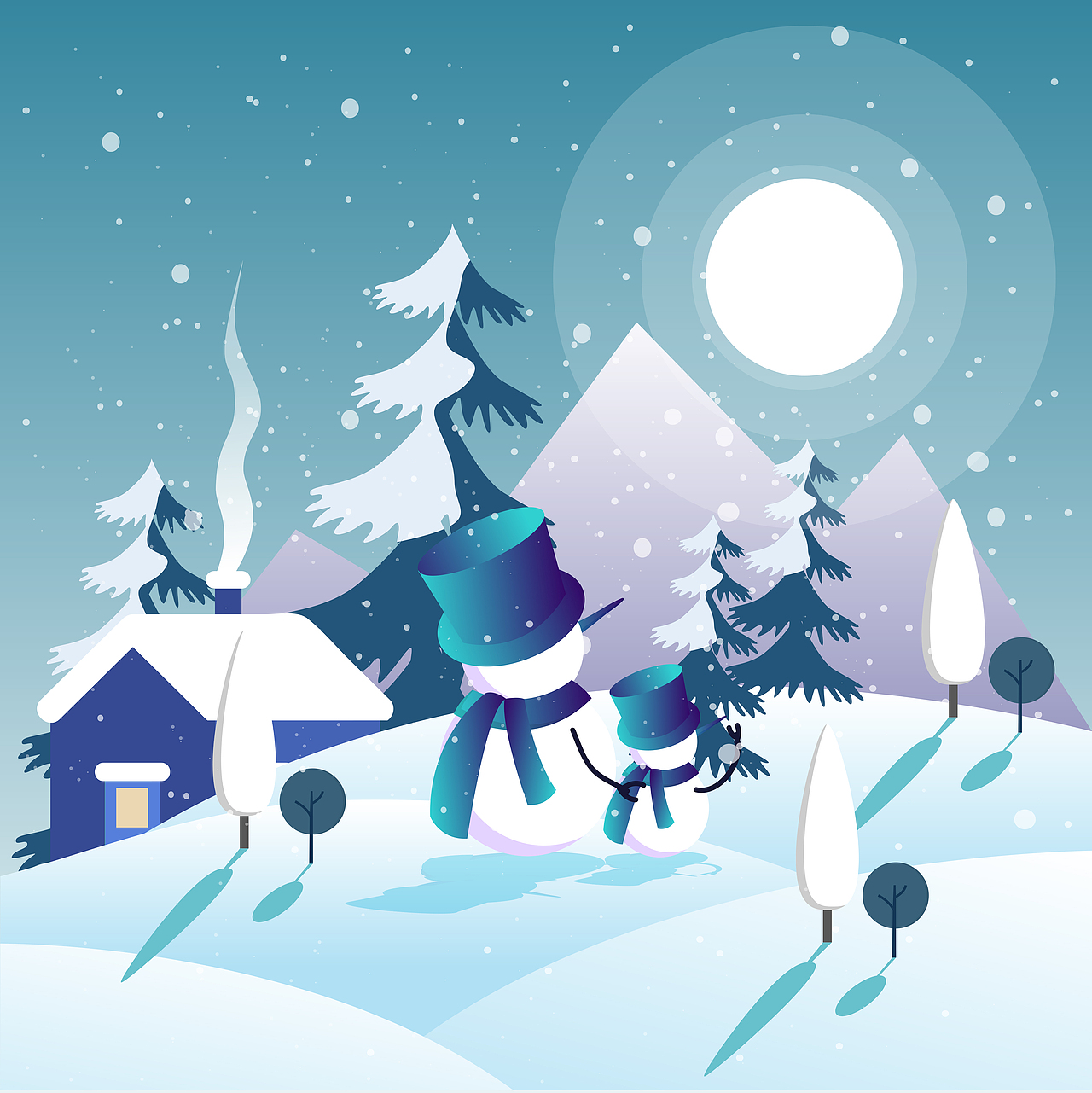 但学过的课程中还勉强能做几个作品 所以这次就做了个ai插画 br> br>