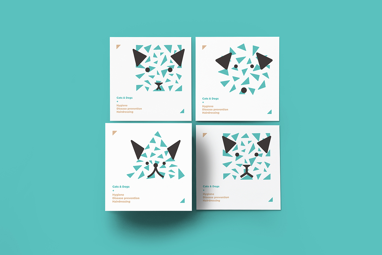 猫三狗二宠物生活馆丨品牌视觉形象（图ZNjM0OTUyMjA=） - 品牌 - 站酷设计师马骞原创素材 - 站酷ZCOOL