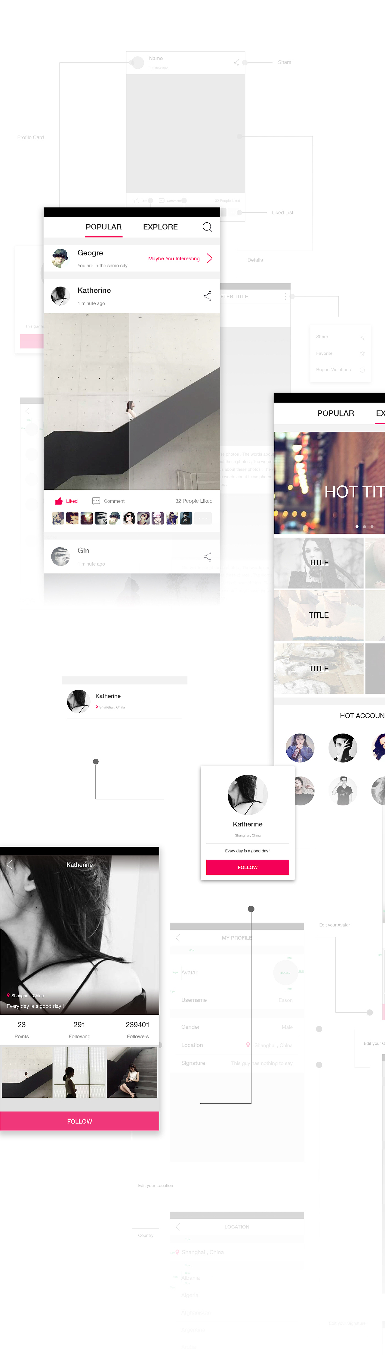 Before After - App Design（图ZMzI0MzU2ODQ=） - APP界面 - 站酷设计师EasonZhu原创素材 - 站酷ZCOOL